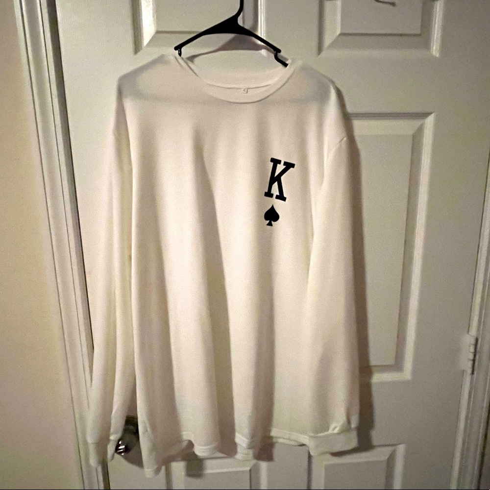King of Spades Poker long sleeve Shirt 4xl